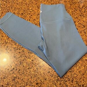 lululemon Align leggings 25” Iron Blue
